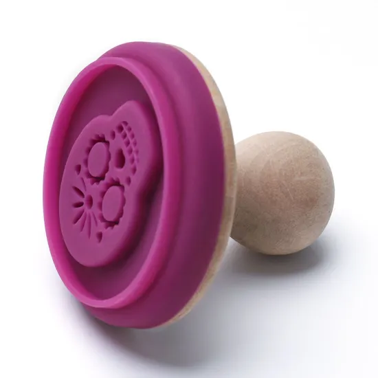 Non-Slip Handle Halloween Cookie Stamps: Your Spooky Baking Companion