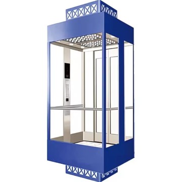 Fuji Panoramic Elevator 12-Passenger Residential Glass Elevator Price