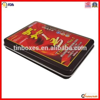 fancy packaging chocolate truffles tin box