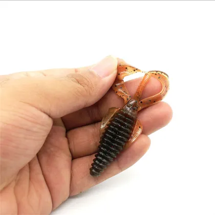 YOUME 10PCS/BAG Soft Lure Silicone Shrimp Lure for Fishing