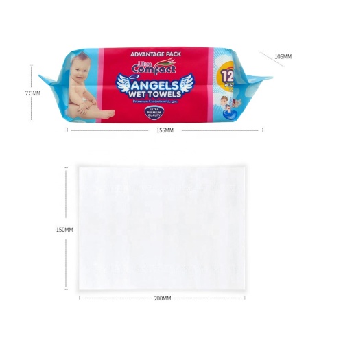 Sem álcool e limpeza Use lenços umedecidos / lenços umedecidos de papel para bebês / adultos