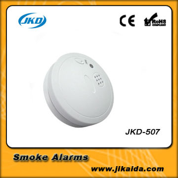 Wireless smoke detector led induction