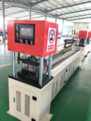 Cross brace automatic punching machine