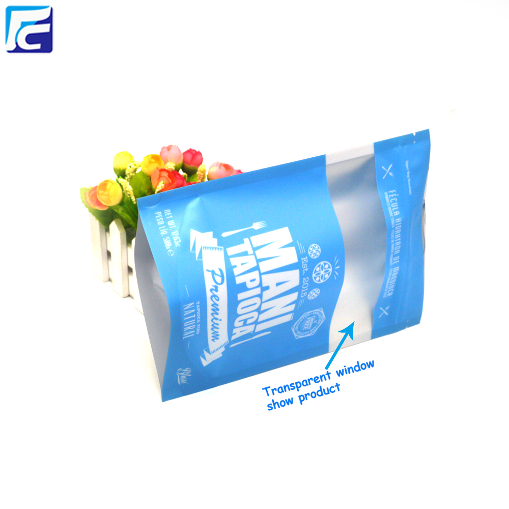 Wholesale Stand Up Pouch Custom Printed Empty Tea Ziplock Bag