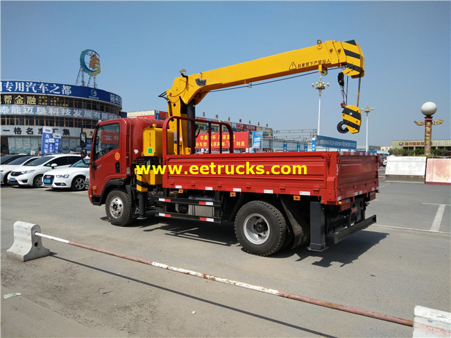 6ton Truck with Cranes