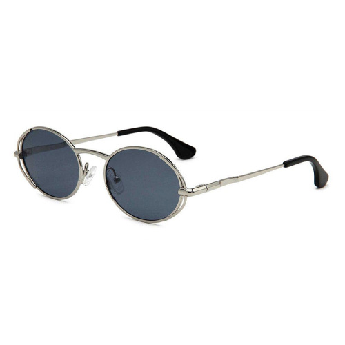 UV400 Slim Metal Retro Oval Fashion Sunglasses ME2079