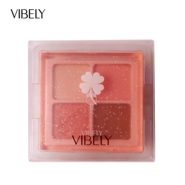 Affordable Organic Vegan Highlighter Shimmer Eyeshadow Palette