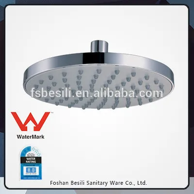 round plastic watermark shower head ARPS1212