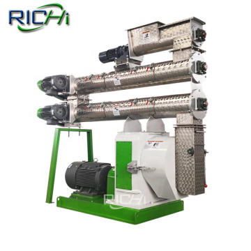 RICHI CE CE CER Certified Animal Feed Pellet Mill Million (5-7 ตัน/ชม.)