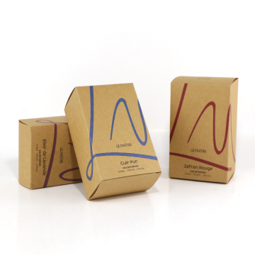 China Brand Factory Direct Sale High Quality Custom Design Brown Kraft Paper Box
