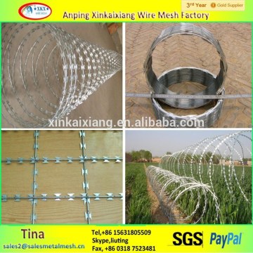 BTO 10 22 16 razor barbed wire, concertina razor coil,concertina razor wire
