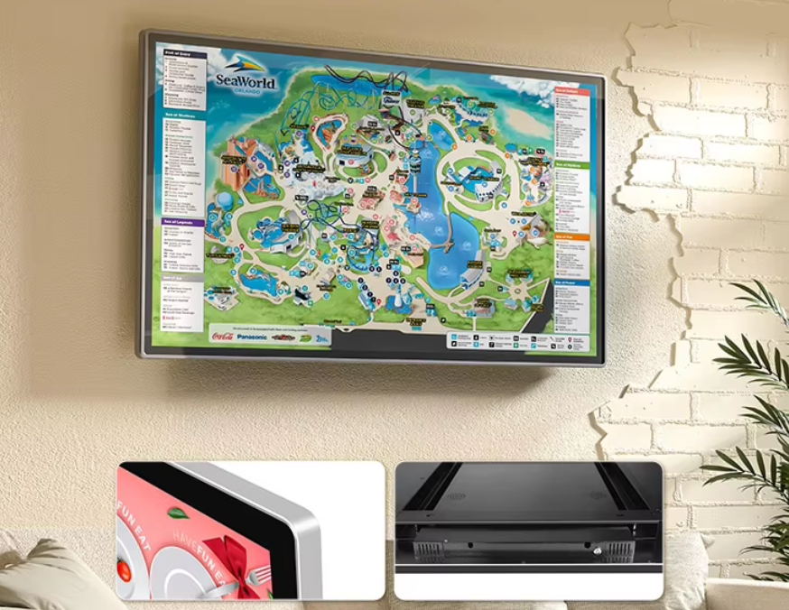 Indoor TV Wall Mount Lcd Digital Signage