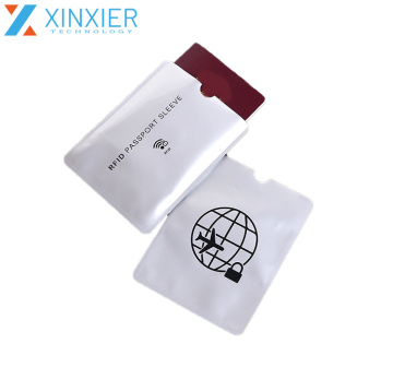 RFID Blocking Aluminum Foil Passport Sleeve: Secure Your ID Information