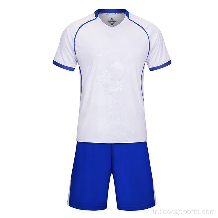 Özel Eğitim Jersey Mesh Erkekler Futbol Üniformaları Giymek