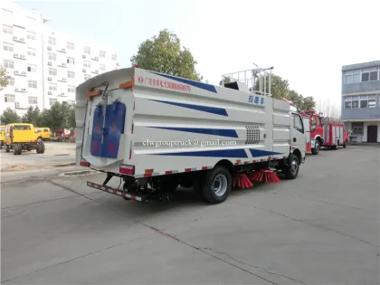 Cheap road sweepers broomer truck for sale