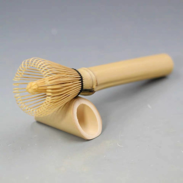 Wholesale Custom Premium Bamboo Whisk Long HandA Matcha Set set Chasen 120 100% Natural Bambu