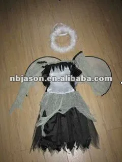Black Angel dress / Angel costumes / Angel dress for girl