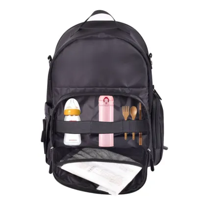 Vegan Unisex Newborn Baby Essentials Diaper Backpack for Moms
