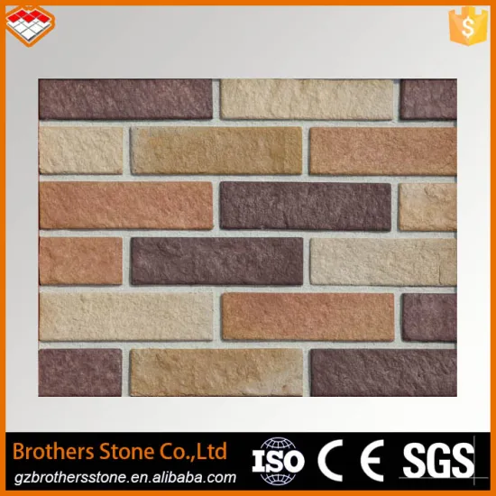 Artificial stone for exterior wall decoration