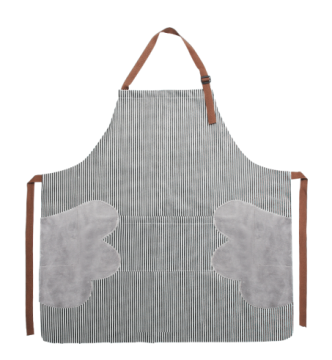 Maxcook Kitchen Apron - фартук черного шеф -повара с индивидуальными аксессуарами, водонепроницаемыми и нефтяными.