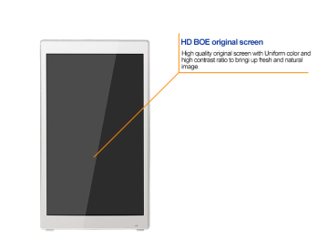indoor advertising lcd digital signage movable lcd display