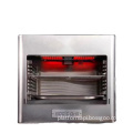 Outdoor Portable Infrared Propane Gas Grill: Rapid Steak, Meat, and Seafood Cooking on Stainless Steel Tabletop Stove