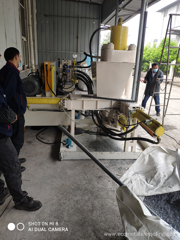 Vertical Hydraulic Al Briquette Briquetting Press Machine