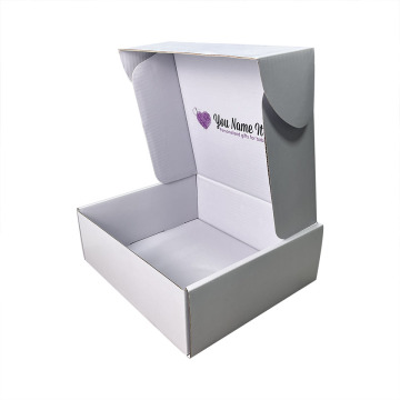 Precio atractivo personalizado Venta caliente Kraft Portable Portable Biodegradable Eco-friendly Corrugated Clothing Envío Caja de correo