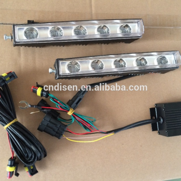 LED DRL Daytime Running Light for Mercedes-Benz W463 G-Class G63 G65 AMG - Silver White