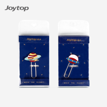 Wholesale Astronaut Shape Rose Gold Metal Paper Clips - Joytop 5310