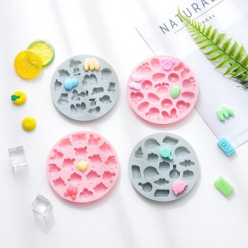 Fun Heart Shape Silicone Baking Molds for Candy Ice Grid Drip Cakes and Cookies