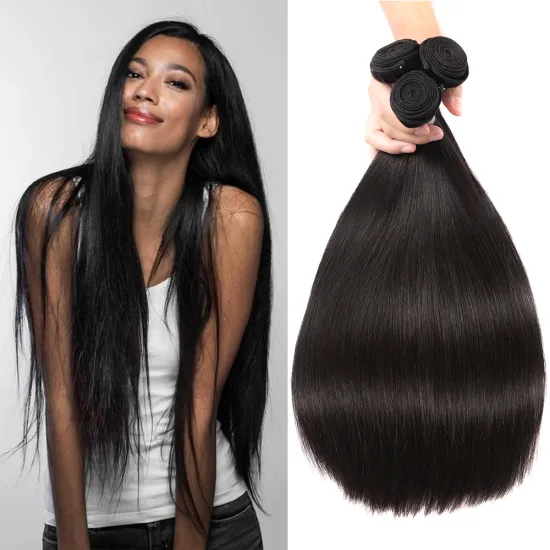 Wholesale Cheap Price Raw Virgin Remy Hair Extensions Vendor Silky Straight Mink Brazilian Human Hair Bundles with Lace Closure