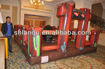 Exquisitely products inflatable mechanical bull for sale
