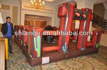 Exquisitely products inflatable mechanical bull for sale