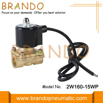 1/2'' Inch IP67 Waterproof Normally Closed Brass Solenoid Valve