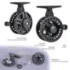 Hard-Tuning Raft Fishing Gear: Black and White Jungle Ice Fishing Rod with High-Foot Front Wheel Luya Set