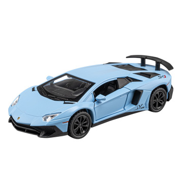 1:36 Scale Diecast Model Car Toy: Lamborghini LP750 with Sound, Light, Opening Doors & Metal Ornament