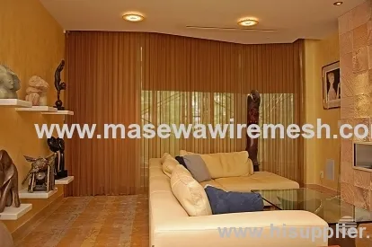 Metal Wire Mesh As Decorative Divider 