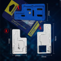MECHANIC 3D BGA Reballing Stencil Kit for iPhone X Motherboard Middle Layer Planting Tin Template Reballing Plate Soldering Net