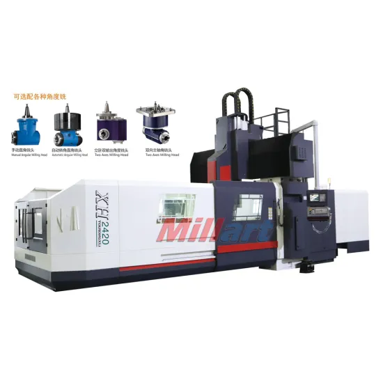 XH2420 Heavy Duty Gantry Milling Machine, 5-Axis CNC Milling Center, and OEM Double Column Machining Center: Precision Engineering Solutions