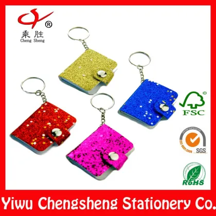 key ring mini notebook