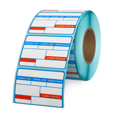 Adhesive Label Thermal Paper Scale Label 58x40