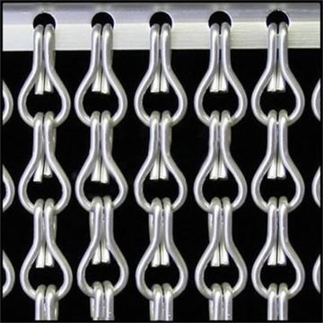 Rantaian Aluminium terbang Link Room Divider Curtain