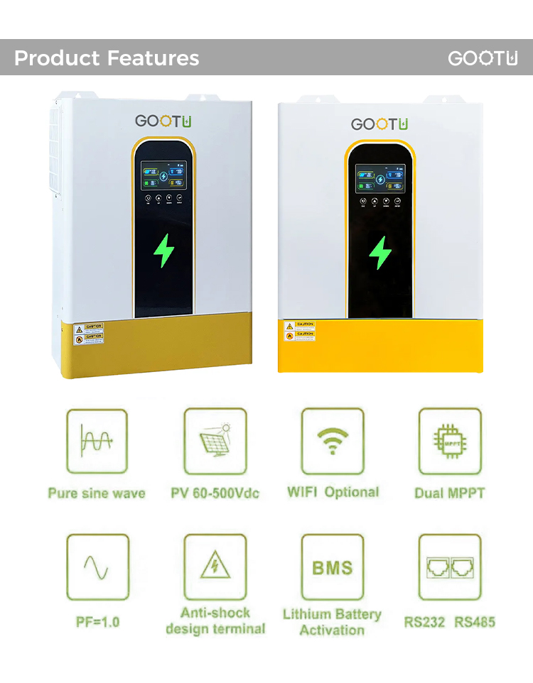 8.5kw hybrid solar inverter