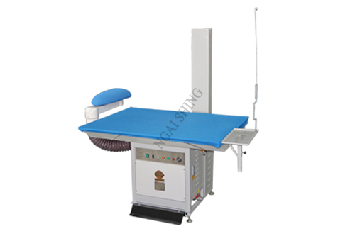 NS-3527C Single Buck Vacuum Ironing Table dengan boiler