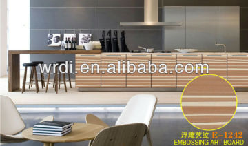 embossed mdf board for interior furniture