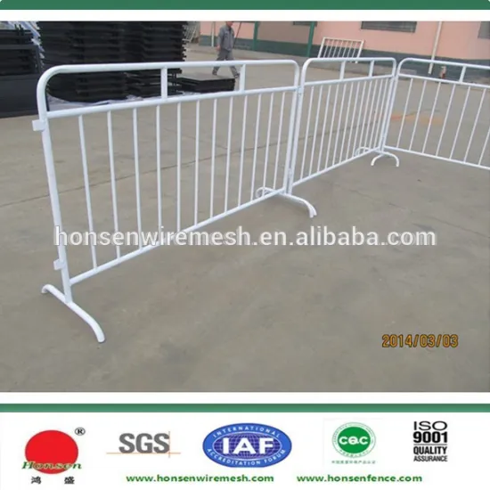 Used Crowd control barriers for event