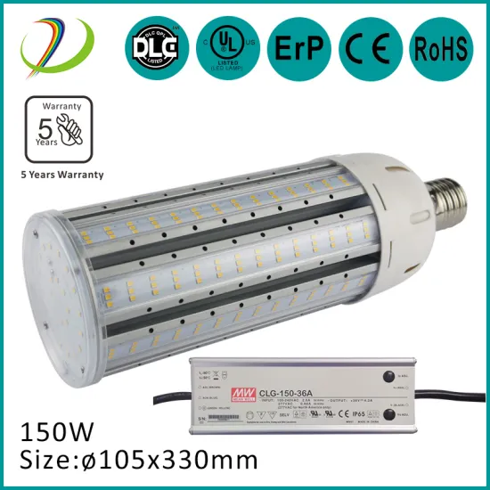 360 degree dimmable 150w led corn light