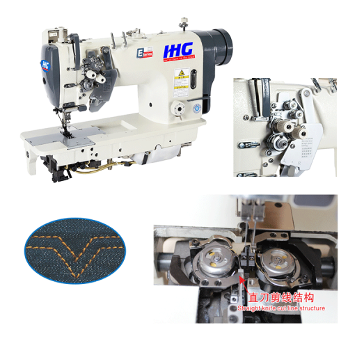 Split Needle Bar Juki Double Needle Sewing Machine