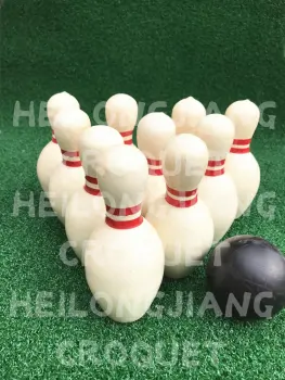 WOODEN GARDEN GAME-Bowling